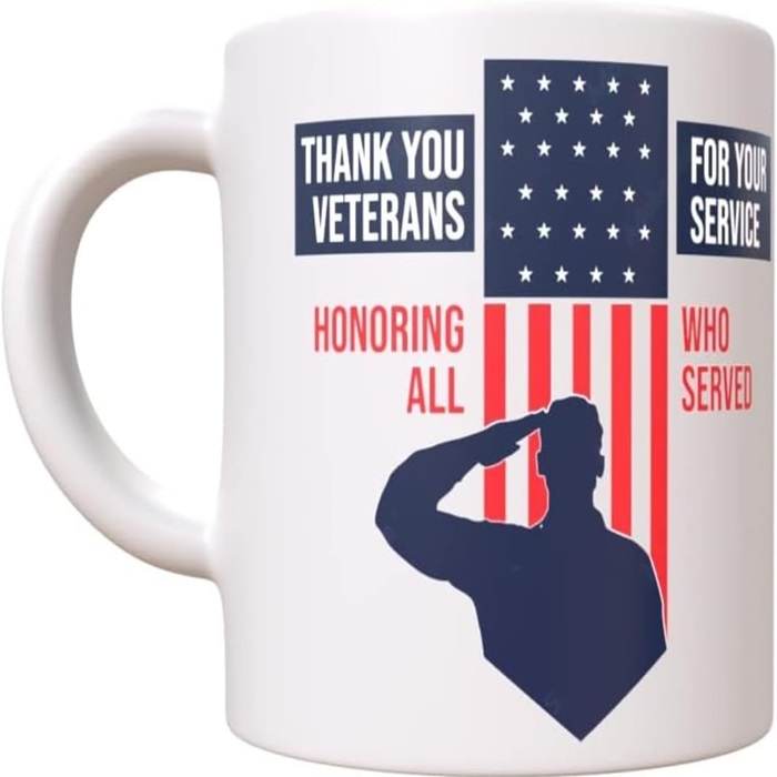 Military Veteran Coffee Mug USA 11 oz mugs