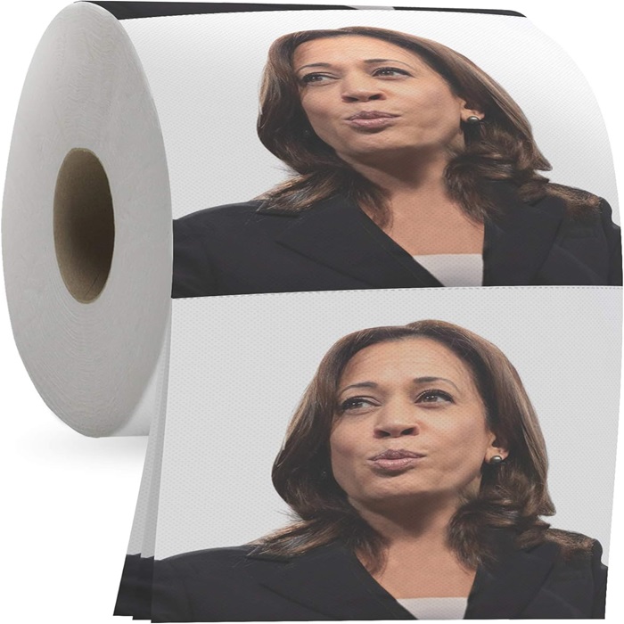 Kamala Harris Funny Political Toilet Paper