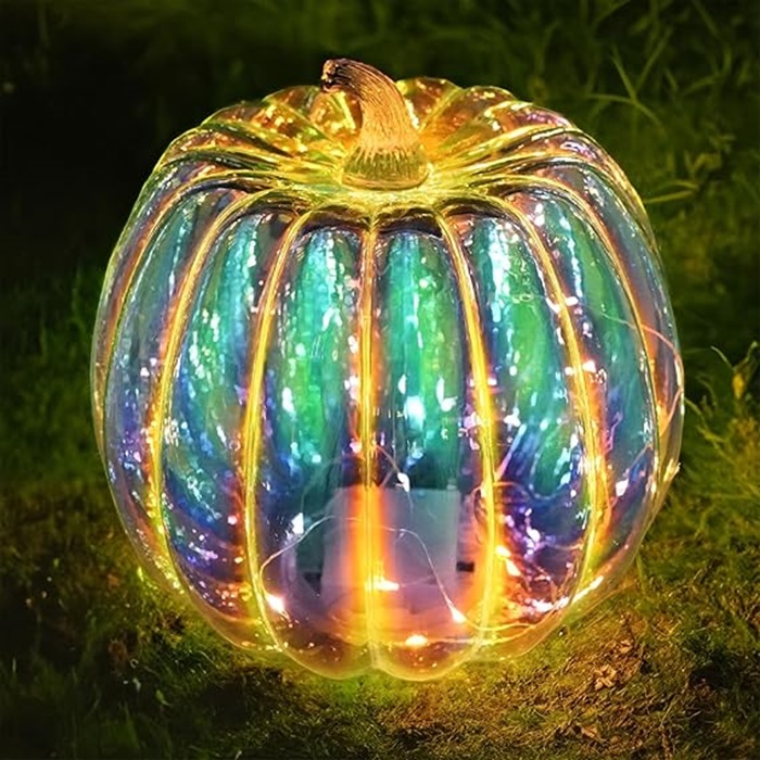 Light Up Yard Pumpkin